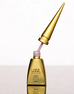 TOP COAT NUDE PINK 12ML UZE NAILS