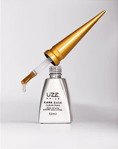 CAPA BASE CLEAR PINK 12ML UZE NAILS