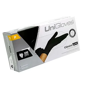 LUVA PROC NITRILO BLACK PREMIUM QUALITY EXTRA-PEQUENO