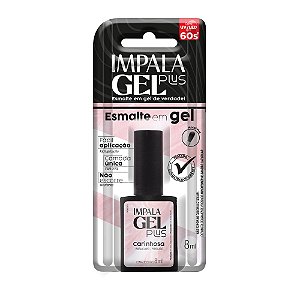 ESMALTE GEL - IMPALA GEL PLUS - PEROLADO - CARINHOSA BLISTER