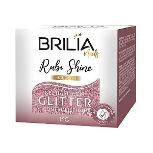GEL RUBI SHINE 15G BRILIA NAILS