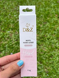 Refil Sachê Gel Hard Control Borboleta 15g Nude Light D&Z
