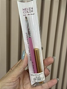 Pincel c/ Tampa N6 Lingua de Gato Rosa Helen Color