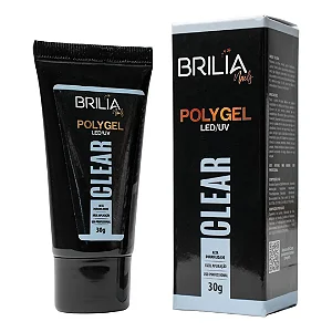 POLYGEL CLEAR 30G BRILIA NAILS