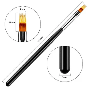 Pincel p/ Esfumar Fan Nails Rosa