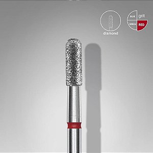 BROCA DIAMANTADA STALEKS PRO - VERMELHA - TIPO CILINDRO REDONDO - FA30R023-6.5