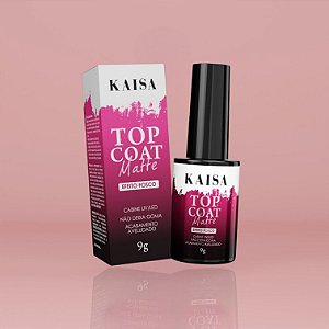 Top Coat Matte KAISA 9g - Efeito Fosco Aveludado
