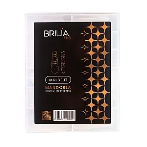 Molde F1 Mandorla 120un Brilia Nails