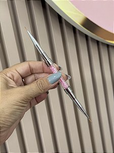 Pincel Fine Line c/ Glitter Duplo
