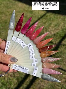 Esmaltes em Gel Magnético Dafu Olho de Gato Cat Eye 10ml ESMG-6