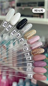 Esmalte em Gel 12ml Fan Nails COLEÇÃO NOVA