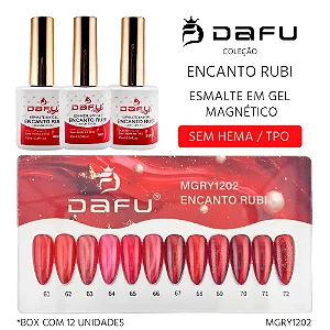 Esmalte em Gel Magnético Encanto Rubi - MGRY1202