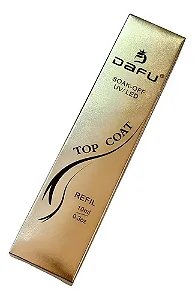 Refil Top Coat Soak-off UV/LED - 10ml DAFU