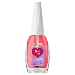 Base Nutritiva Colorama - Nail Tint Rosa Translúcido