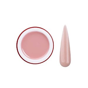 Gel Banho De Fibra Bluwe 30g Natural Pink UV LED Para Alongamento De Unhas