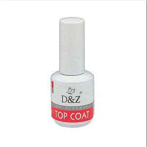 Top Coat D&Z 15ml UV LED Para Unhas Esmaltação Em Gel Nail Designer Profissional