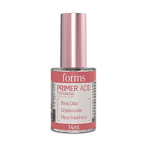 Primer Acid Forms 14ml Ácido Para Alongamento De Unhas