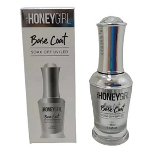 Base Coat Soak Off Honey Girl 15ml UV LED Para Unhas Esmaltação Em Gel