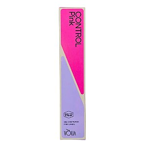 Gel Alongamento Unha Vòlia Refil Sache Bisnaga Economica Variações:Gel Control Pink 14g