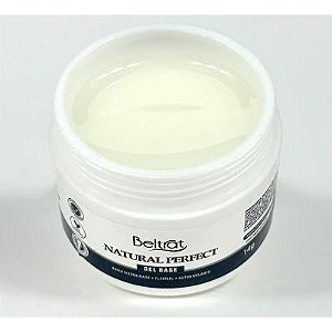 Gel Base Natural Perfect Beltrat 14g UV LED Para Unhas Blindagem E Alongamento