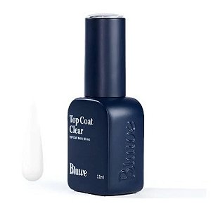 Top Coat Bluwe Clear 11ml UV LED Para Finalização De Unhas Em Gel