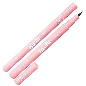 Caneta Delineadora Melu By Ruby Rose Para Olhos Preta Maquiagem Profissional
