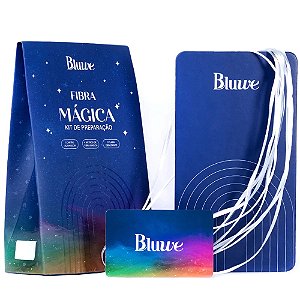 Kit Fibra Mágica Bluwe 4 Metros Para Alongamento De Unhas Fibra De Vidro