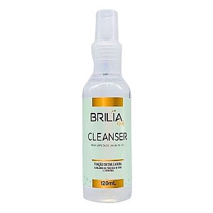 Cleanser Brilia 120ml Para Unhas Gel Alongamento Blindagem Nail Designer