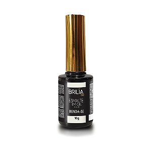 Esmalte Em Gel Brilia Nails Renda-se 10g UV LED Para Francesinha E Unhas