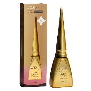 Preparador Uze Nails 12ml Unidade Primer Base Top Coat Para Alongamento Unhas Variações:Top Coat Nude Pink