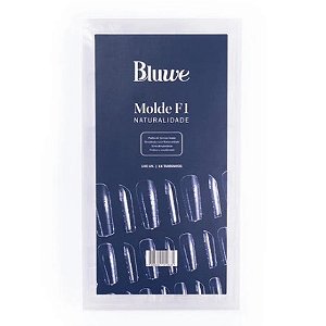 Molde F1 Naturalidade Bluwe Para Alongamento De Unhas Em Gel 14 Tamanhos