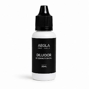 Diluidor De Esmalte Em Gel Aegla PRO 20ml Para Gel Top Coat Base