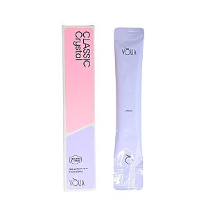 Gel Alongamento Unha Vòlia Refil Sache Bisnaga Economica Variações:Gel Classic Crystal 14g
