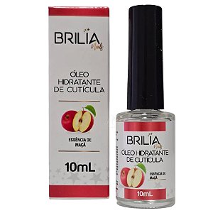 Óleo De Cutícula Brilia 10ml Uva Morango Maçã Hidratante Para Unhas Variação:Essência de Maçã