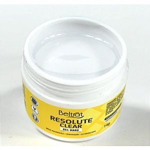 Gel Resolute Beltrat 14g UV LED Para Alongamento De Unhas Gel Construtor Variação:Clear