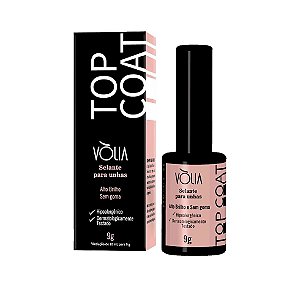 Top Coat Selante Vòlia 9g UV LED Para Unhas Em Gel Alongamento Nail Designer Variação:Clear