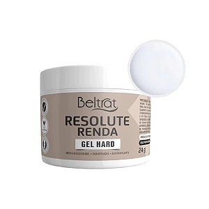 Gel Resolute Beltrat 24g UV LED Para Alongamento De Unhas Gel Construtor Variação:Gel Renda