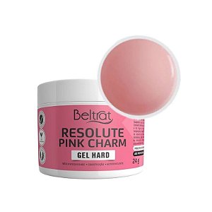 Gel Resolute Beltrat 24g UV LED Para Alongamento De Unhas Gel Construtor Variação:Gel Pink Charm