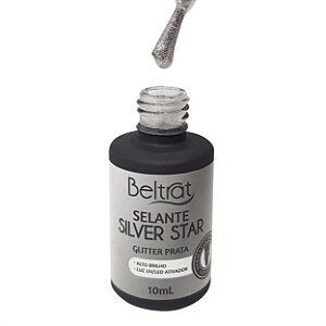 Selante Beltrat 10ml UV LED Para Unhas Top Coat Renda Nude Pink Tradicional Variação:Selante Silver