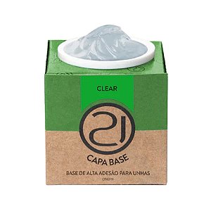 Ecoline ONEFix Capa Base Nails 21 13g UV LED Para Alongamento Blindagem Unhas Variação:Clear