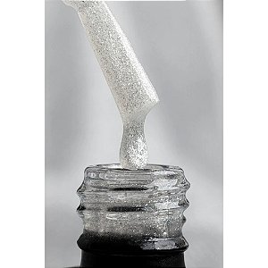 Sachê Top Coat Vólia 9g Selante Finalizador Unhas Gel Fibra UV LED Variação:Silver
