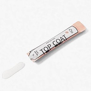 Sachê Top Coat Vólia 9g Selante Finalizador Unhas Gel Fibra UV LED Variação:Clear