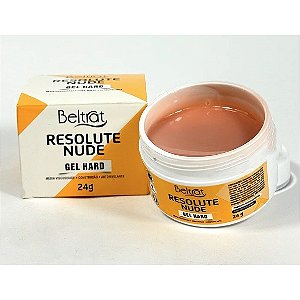Gel Resolute Beltrat 24g UV LED Para Alongamento De Unhas Gel Construtor Variação:Gel Nude