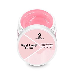 Gel Hard Real Love 15ml UV LED Para Alongamento De Unhas Profissional Variação:02