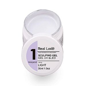 Gel Sculpting Real Love 30ml UV LED Para Alongamento De Unhas Profissional Variação:01
