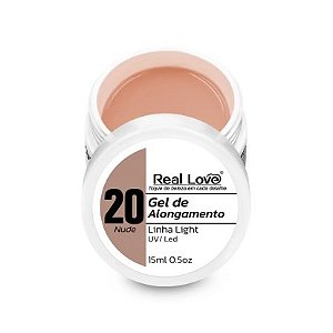 Gel Sculpting Real Love 15ml UV LED Para Alongamento De Unhas Profissional Variação:20