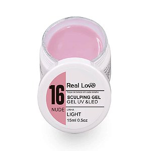 Gel Sculpting Real Love 15ml UV LED Para Alongamento De Unhas Profissional Variação:16