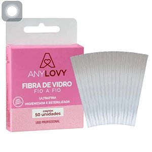 Fibra De Vidro Any Lovy Para Alongamento De Unhas 50 Tufos 5 Metros Nail Designer Variação:50 Tufos