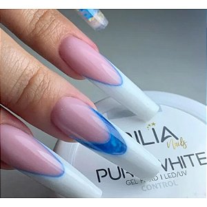 Gel Brilia Nails 25g UV LED Para Alongamento De Unhas Control Autonivelante Variação:Autonivelante Pure White