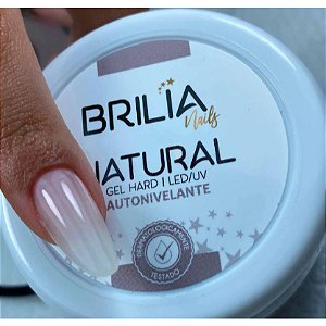 Gel Brilia Nails 25g UV LED Para Alongamento De Unhas Control Autonivelante Variação:Autonivelante Natural